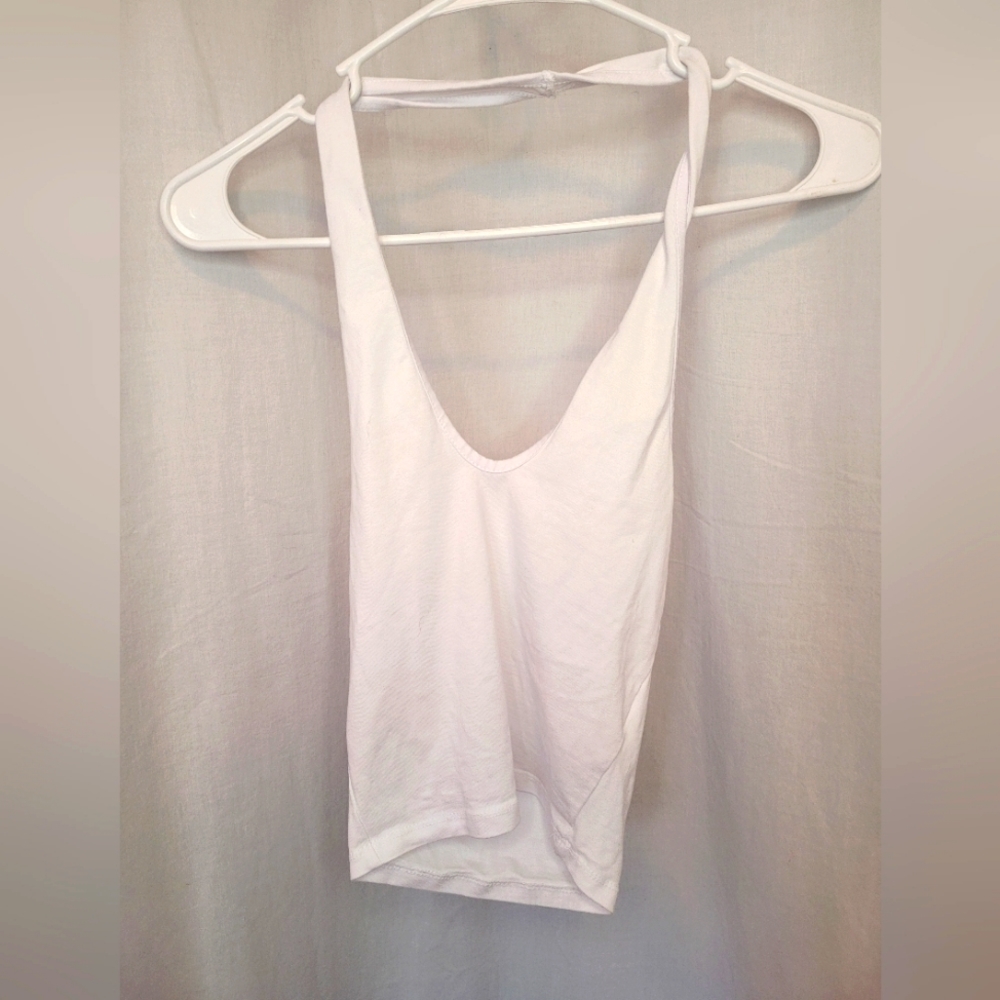 ASOS cropped halter top